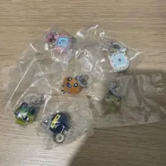 たまごっち めじるしアクセサリー３　6種　まめっち　ござるっち　めめっちetc…