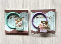 ♡シナモンロール♡アクリルヘアゴム2個セット