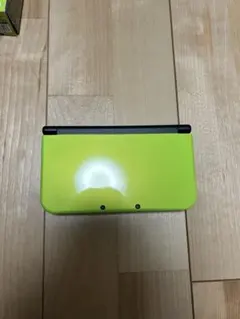【箱付き】NEWニンテンドー3dsLL　ライムブラック　ACアダプタ付　新品購入
