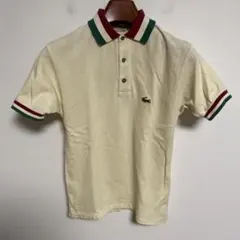 Lacoste ラコステ ポロシャツ クリーム XS相当 ユニセックス