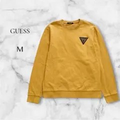 【ゲス】GUESS スウェット トレーナー イエロー トライアングルM ロゴのサムネイル