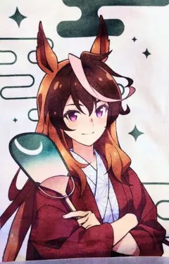 ウマ娘　極楽湯コラボ　プラスセット　マフラータオル　シンボリルドルフ