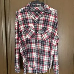 チェック柄 長袖シャツ Mサイズ