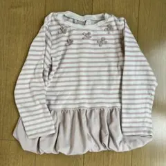 petit main 長袖カットソー 120