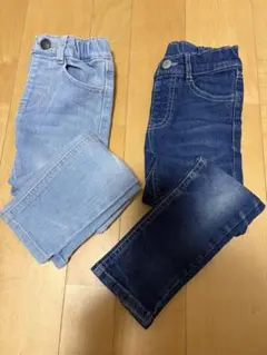 branshes 110サイズ ストレートパンツ 2色セット