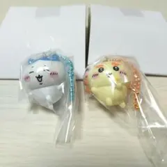 ちいかわ　マスコットつき　ビスケット　ハチワレ　シーサー　2個セット