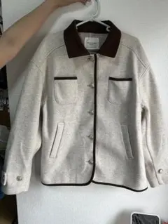 フリークスストア　ベージュ ブラウン ボタンジャケット