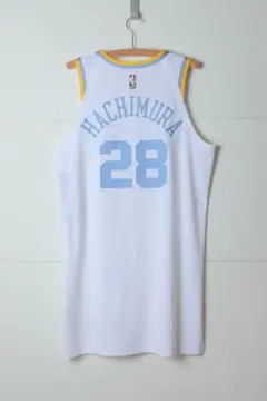 八村塁 レイカーズ 着用ジャージ マイグレイ鑑定書 額装写真鑑定書二枚付