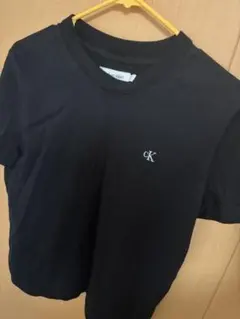 値下げCK ロゴ入り 半袖Tシャツ 黒 カルバンクライン