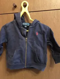 ラルフローレン パーカー 80 ネイビー　定番