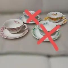 ハイセンス カップ ソーサー セット 8セット - メルカリ