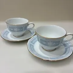 ノリタケ レースウッドゴールド ペア