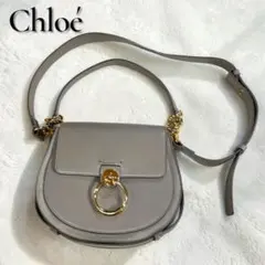 美品 Chloe Tess ラージ 3WAY ショルダー Motty Greyのサムネイル
