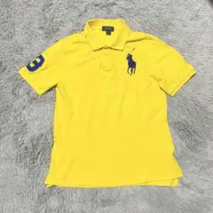 ラルフローレン ポロシャツ ビッグポニー イエロー