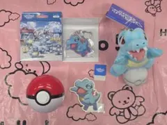 ケロマツ 夏グッズ3点 マスコット ステッカー アクキー モンボ