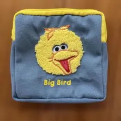 セサミストリート　もこもこポーチ2 約13センチ
