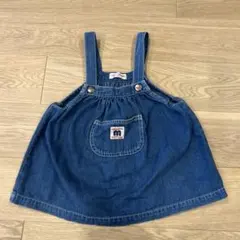 ミキハウス デニム ワンピース