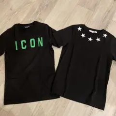 ２枚セット　ディースクエアード、ジバンシー　10y 140 Tシャツ