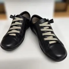 極美品☆アキレスソルボ ウォーキングシューズ ASC6060 23cm 4E 黒