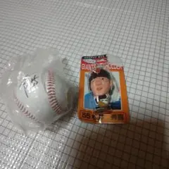 松井秀喜　ジャイアンツ サインボール レプリカ　ボイスキーホルダー