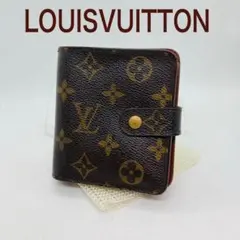 ルイヴィトン コンパクトジップ モノグラム 財布 折財布 w111