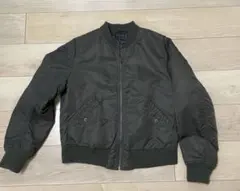 ユニクロ　MA-1 ブルゾン　カーキ　レディースM