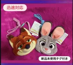 新品未使用♡ディズニー　ズートピア　ジュディ&ニックショルダーバッグ