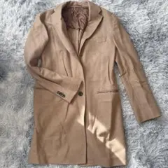 UNITED ARROWS ユナイテッドアローズ　チェスターコートM キャメル