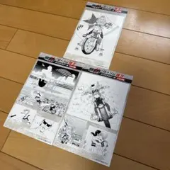 湘南爆走族ファーストフラッグ　ローソン限定 オリジナルシール 3枚セット