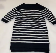 オーシバル　キッズ　ニットチュニック七分袖　110cm