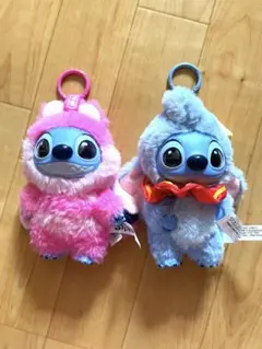 スティッチ ぬいぐるみ ピンク ダンボ