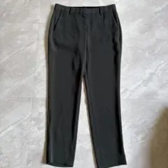 Theory セオリー TREECA3 深緑 テーパードパンツ