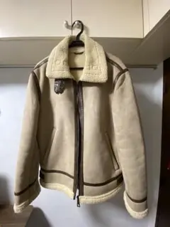 ZARA ボア襟ジャケット メンズ