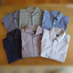 【SUIT SELECT ワイシャツ 6枚セット 】S・Mサイズ 長袖/半袖のサムネイル