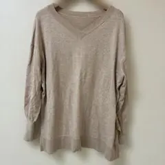 ベイフロウベーシック　BAYFLOW BASIC ニット　Vネック