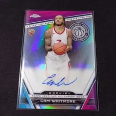 【RC 】キャム・ウィットモア　直筆サイン　REFRACTOR AUTO
