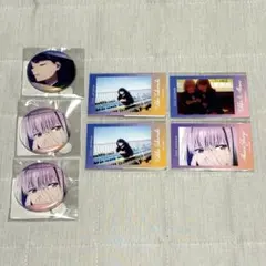 DMMスクラッチ グリッドマン 缶バッジ ミニフォト風カード