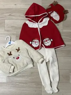 サンタ コスチューム ベビーコスチューム 80から90cm