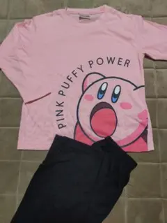 カービィ パジャマセット 130cm ピンク