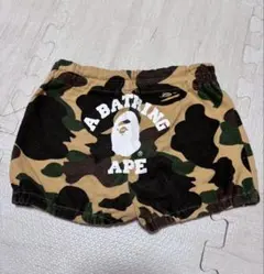 早い者勝ち　希少　ハーフパンツ　ABATHING BAPE キッズ