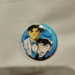 青山剛昌ふるさと館 名探偵コナン ピンバッジ 缶バッチ　鳥取