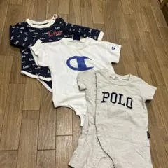 champion POLO ロンパース 3枚セット