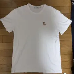 MAISON KITSUNÉ Tシャツ ホワイト Lサイズ