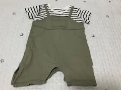 GU ジーユー　サロペット風ロンパース