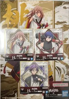 桃源暗鬼 一番くじ 弐 桃寺神門 一ノ瀬四季 桃華月詠 クリアポスター ミニ色紙