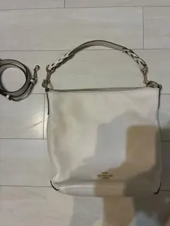 COACH(コーチ)ショルダーバッグ 2way アイボリー