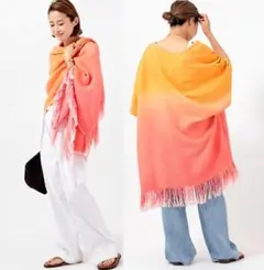 新品タグ付　12万円【ALONPI CASHMERE アロンピ カシミア】ケープ