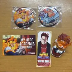 のヒーローアカデミア ヒロアカ ラバーストラップエンデヴァー - メルカリ