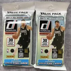 新品未開封　23/24 Panini Donruss Fat Pack 2パック