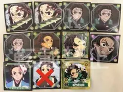 鬼滅の刃 竈門炭治郎 烈伝シール11枚 まとめ売り